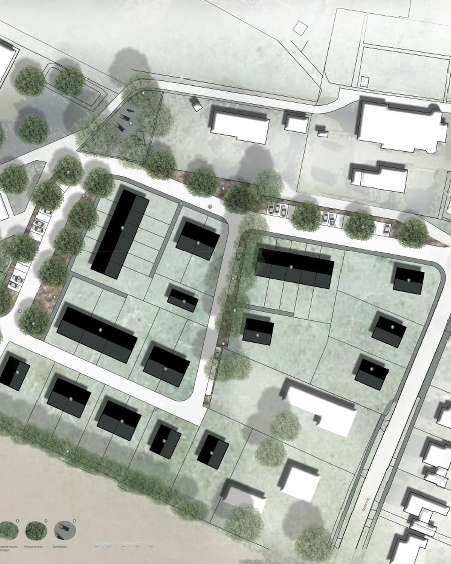 Schetsplan Achter Drempt